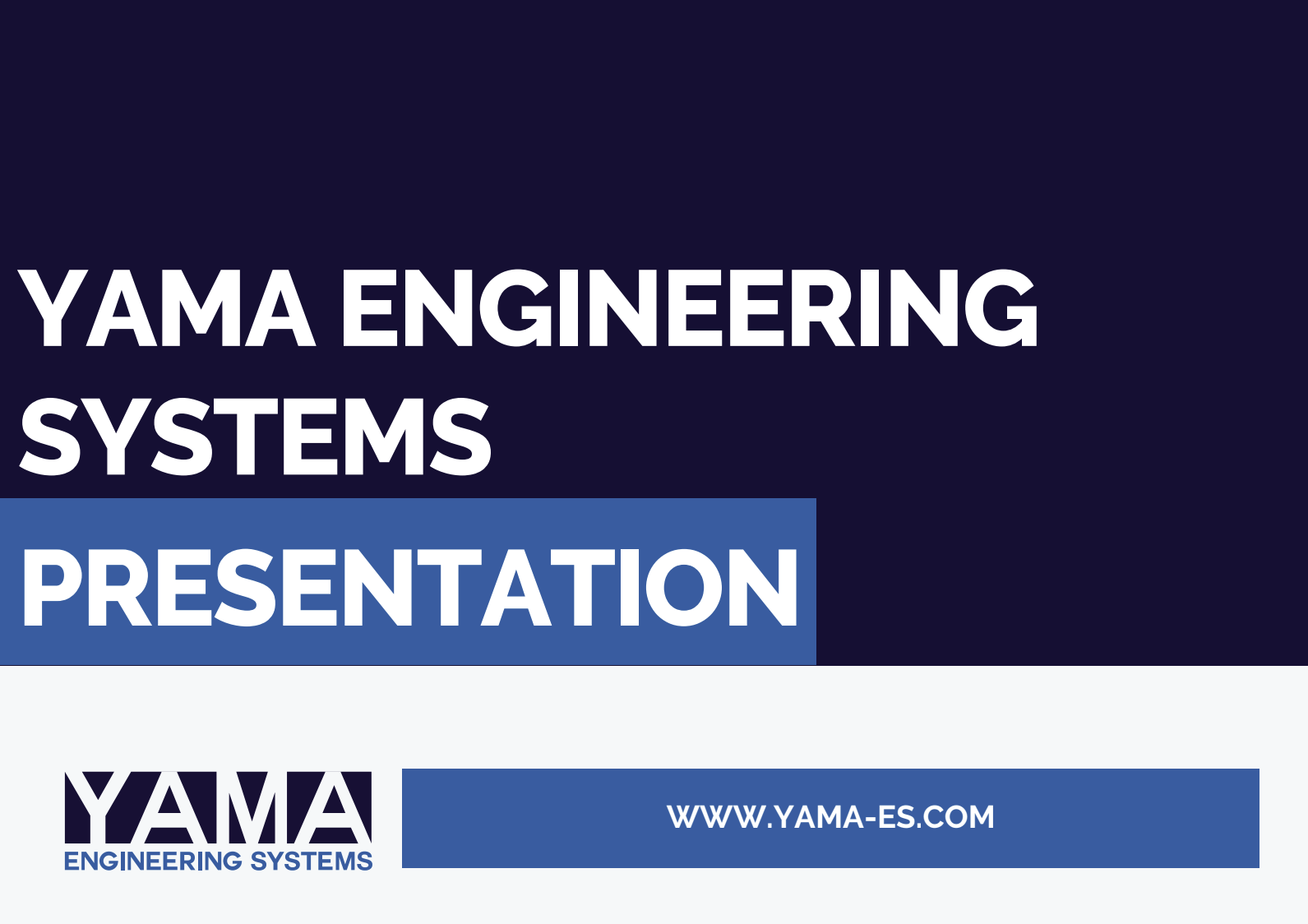 YAMA Presentation Material 1