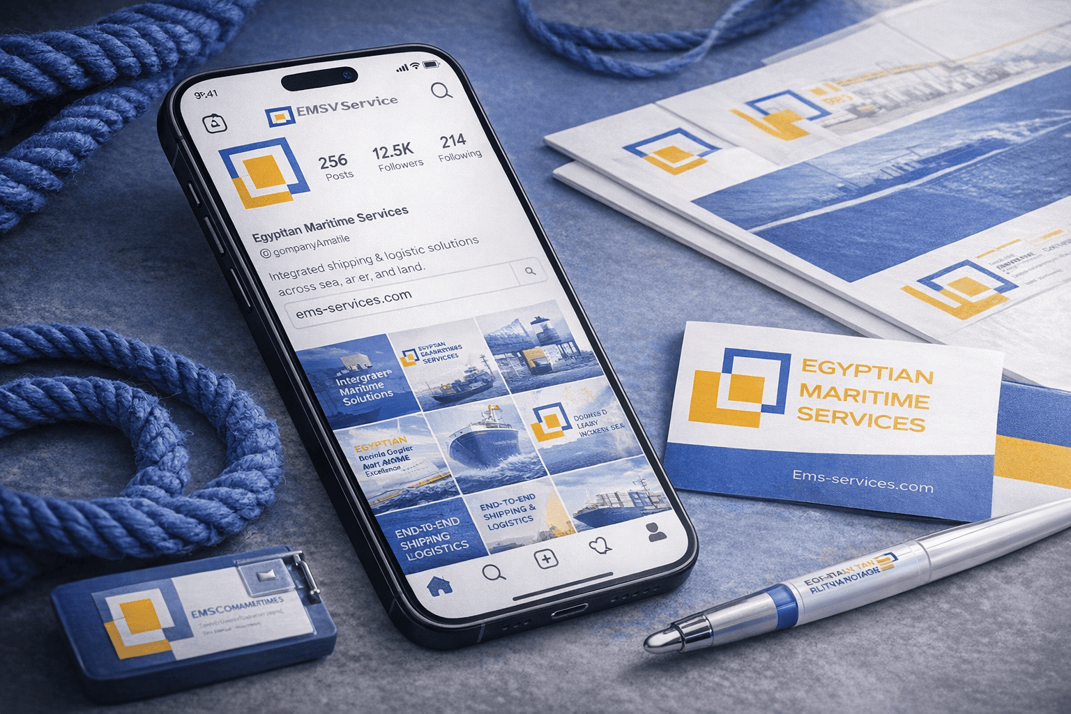 EMS social media design